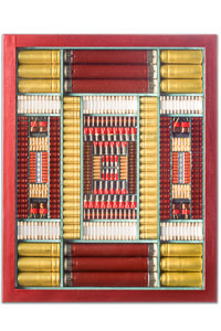 Œuvre nommée "Incandescence": sculpture murale cybertrash du sculpteur Rémy Tassou. Vue principale.