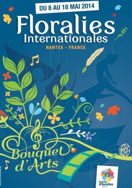 Affiche Floralies 2014