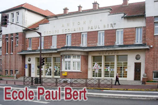 Ville d'Antony : école Paul Bert