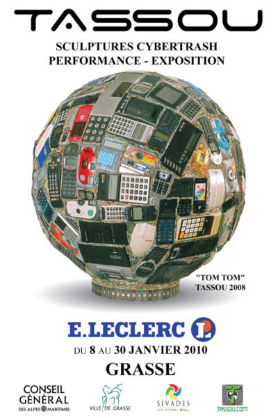 Affiche de l'exposition Tassou au centre E.Leclerc de Grasse Actu