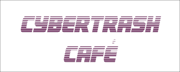 Logo "Cybertrash Café" (2 lignes)