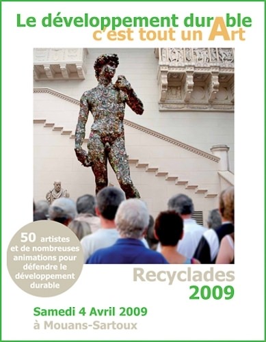 Affiche Recyclades 2009 de Mouans Sartroux