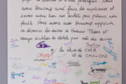 Mot de remerciement des élèves