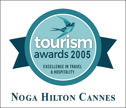 Montage logos Noga Hôtel et Tourism@awards