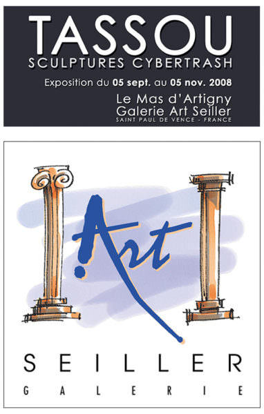 Montage logo Art Seiller et encadré Tassou