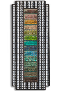 Œuvre nommée "Lazer": totem Cybertrash de Rémy Tassou.