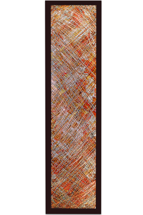 Œuvre nommée "Wireless" : sculpture murale cybertrash de Rémy Tassou. Vue principale (vignette)