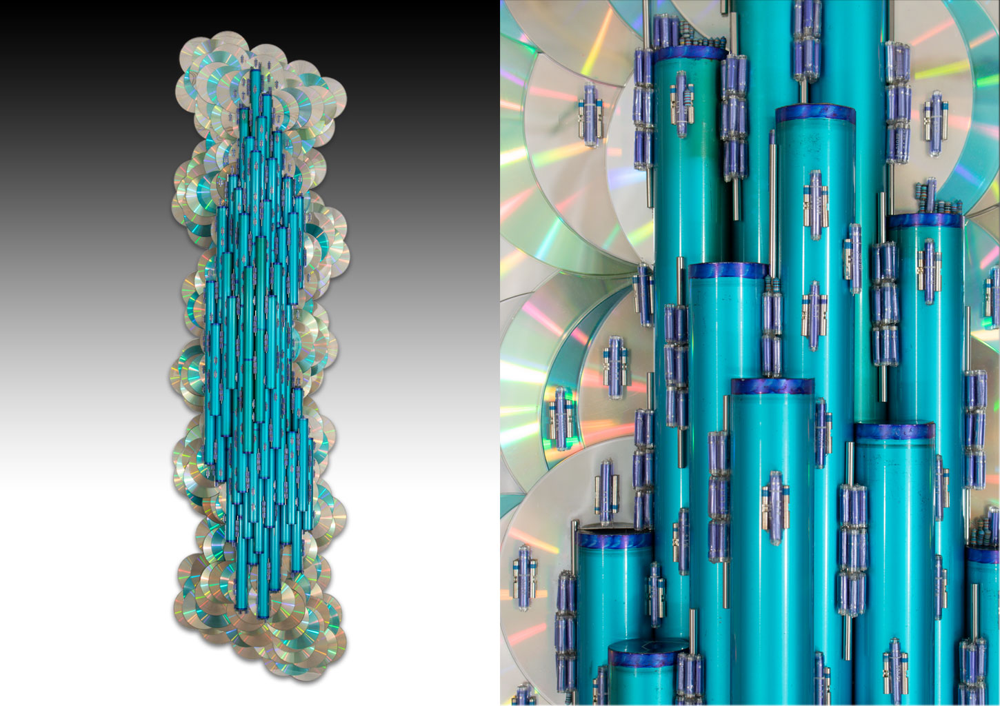 Sycamore : sculpture murale de l'artiste sculpteur Rémy Tassou