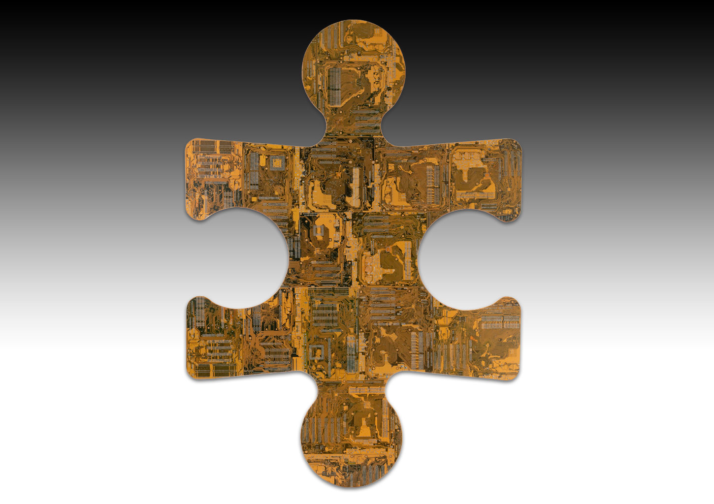 Puzzle : sculpture murale de l'artiste sculpteur Rémy Tassou